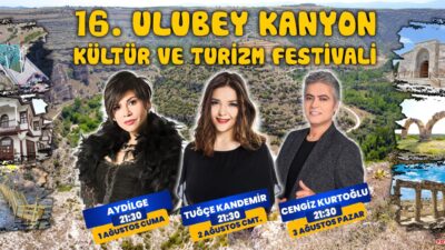 Ulubey’de Kültür ve Eğlencenin Kalbi Atacak: 16. Ulubey Kanyon Kültür ve Turizm Festivali Başlıyor!