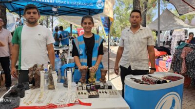 Uşak Ülkü Ocakları, Ulubey 16. Turizm ve Kültür Festivali’nde Tanıtım Standı Açtı