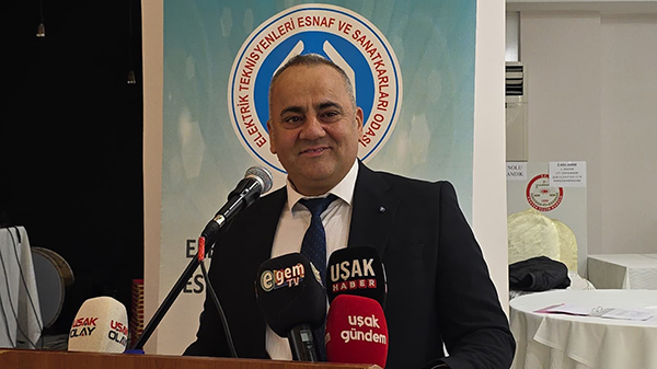 Uşak Elektrik Teknisyenleri Esnaf ve Sanatkârlar Odası’nın Olağan Genel Kurulu
