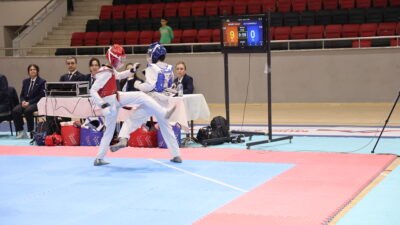 Uşak, okul sporları kapsamında düzenlenen Taekwondo Yıldız Kız ve Erkek