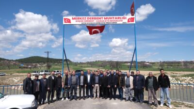 Uşak’ta yapımı tamamlanan bir köprü, düzenlenen Mevlid-i Şerif programıyla hizmete