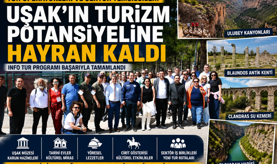 Uşak’ın tarihi, kültürel ve doğal zenginliklerinin tanıtımına katkı sağlamak amacıyla,