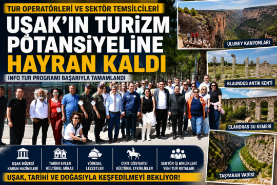 Uşak’ın tarihi, kültürel ve doğal zenginliklerinin tanıtımına katkı sağlamak amacıyla,