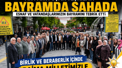 &nbsp; AK Parti Uşak İl Başkanlığı, Kurban Bayramı dolayısıyla İsmetpaşa