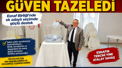 Uşak Esnaf ve Sanatkârlar Odaları Birliği Başkanı Atalay Savaş, gerçekleştirilen
