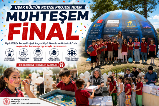 Uşak İl Kültür ve Turizm Müdürlüğü tarafından yürütülen Uşak Kültür