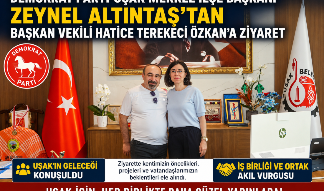 Demokrat Parti Uşak Merkez İlçe Başkanı Zeynel Altıntaş, Uşak Belediye