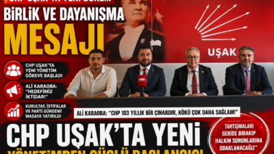Cumhuriyet Halk Partisi (CHP) Uşak Milletvekili Ali Karaoba, CHP Uşak