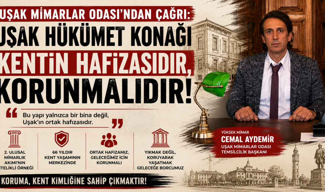 Uşak Mimarlar Odası Temsilcilik Başkanı