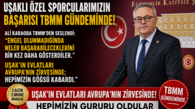 ALİ KARAOBA TBMM’DEN SESLENDİ: “ENGEL OLUNMADIĞINDA NELER BAŞARABİLECEKLERİNİ BİR KEZ