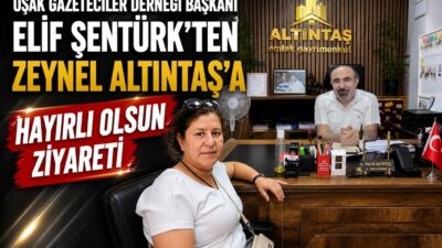 Yeni İş Yerinde Başarı Dileklerini İletti Elif Şentürk, yeni iş