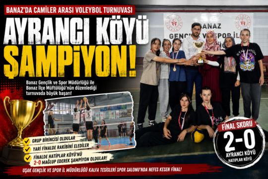 Banaz Gençlik ve Spor Müdürlüğü ile Banaz İlçe Müftülüğü tarafından