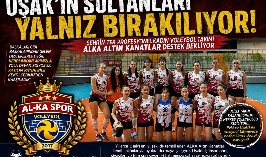 Uşak’ı Türkiye Voleybol Federasyonu Kadınlar