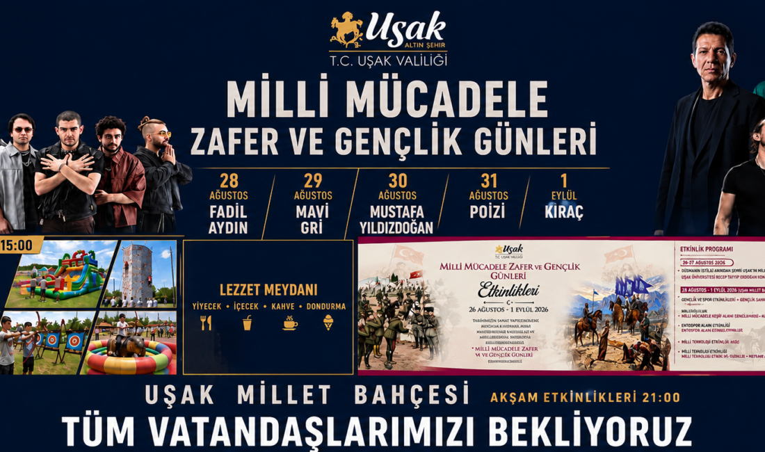 &nbsp; Uşak Valiliği’nin öncülüğünde ve