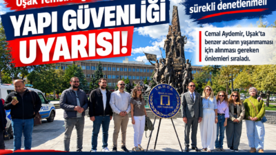 TMMOB Mimarlar Odası Uşak Temsilcisi Yüksek Mimar Cemal Aydemir, İstanbul