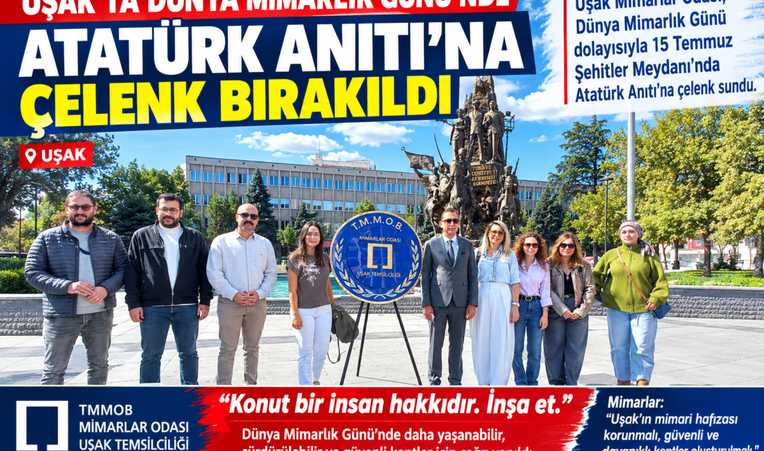 &nbsp; Uşak Mimarlar Odası, Dünya